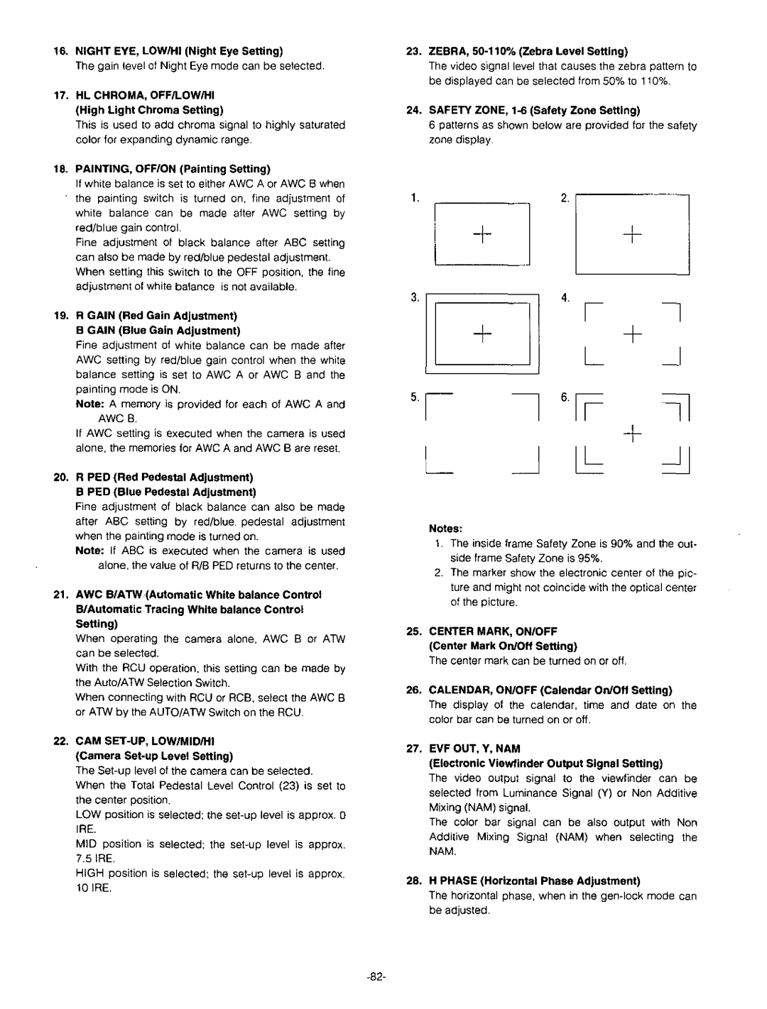 Panasonic AW-F575 manual 