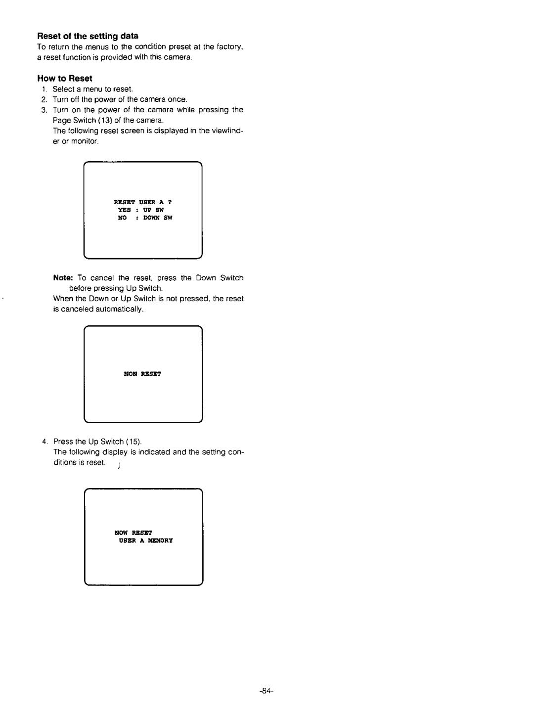 Panasonic AW-F575 manual 