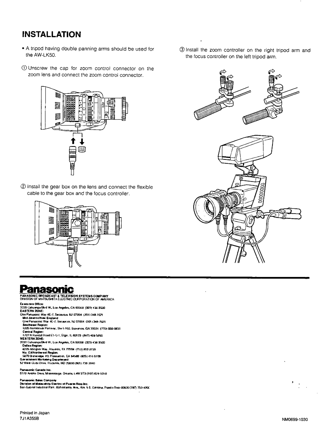 Panasonic AW-LK50 manual 