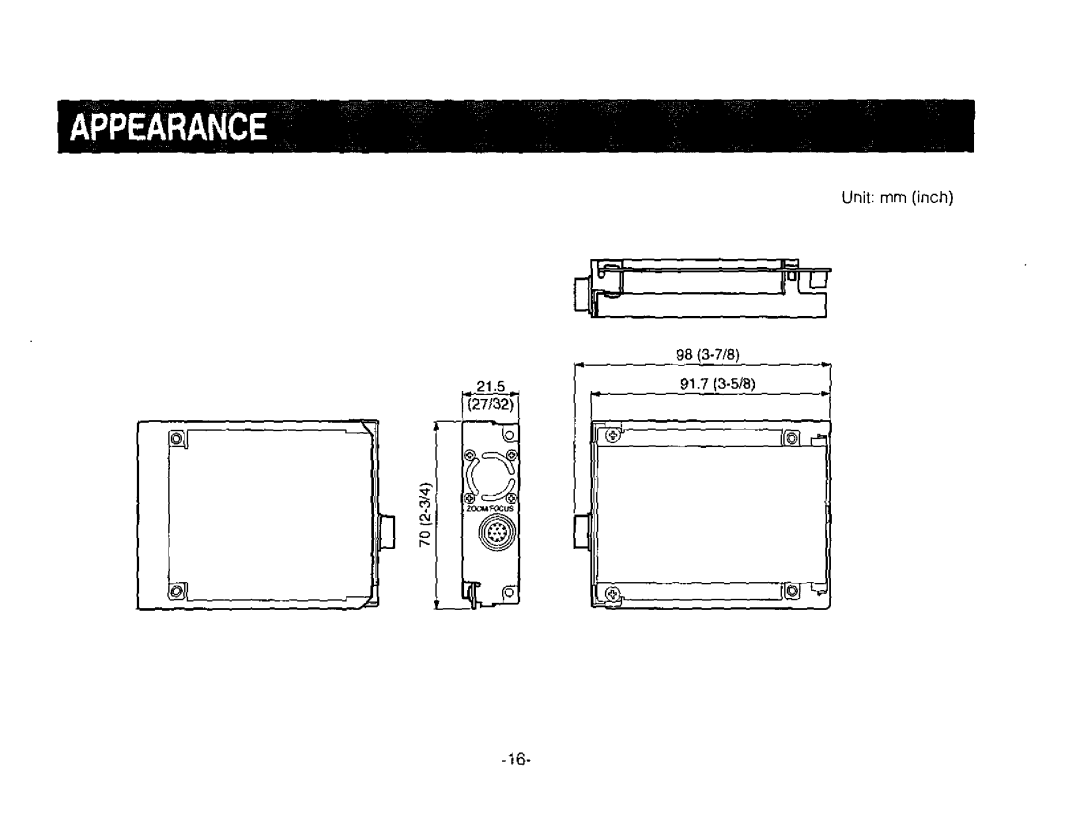 Panasonic AW-PB303 manual 