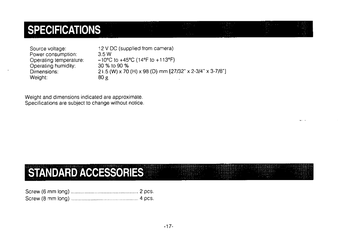 Panasonic AW-PB303 manual 