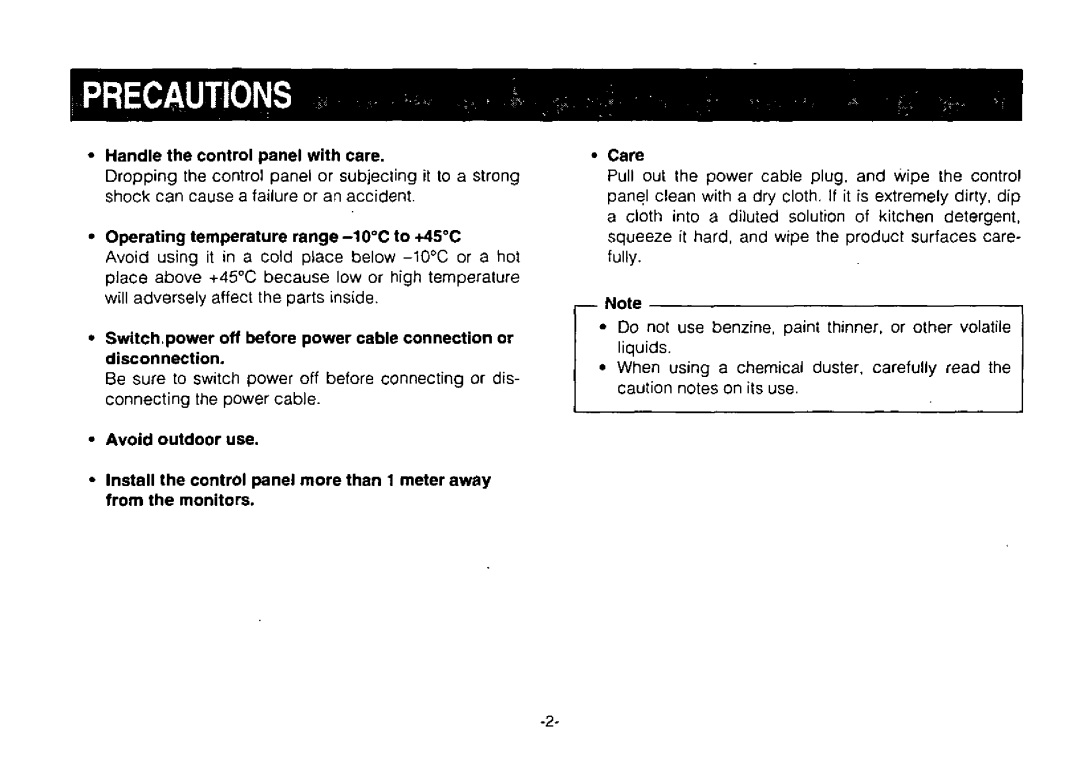 Panasonic AW-PS505 manual 