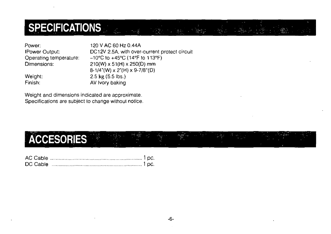 Panasonic AW-PS505 manual 