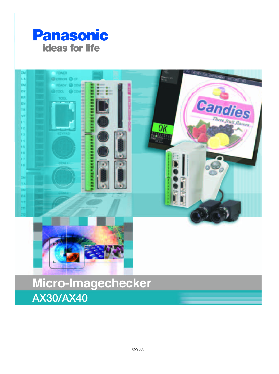 Panasonic manual Micro-Imagechecker, AX30/AX40, 05/2005 