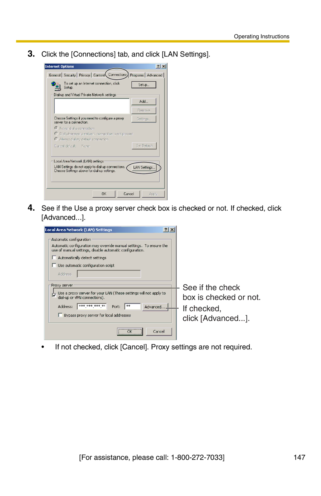 Panasonic BB-HCM371A operating instructions Operating Instructions 