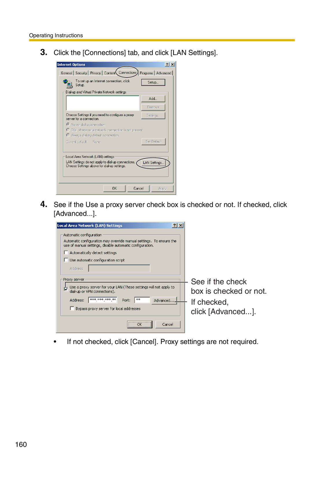 Panasonic BB-HCS301A manual Operating Instructions 