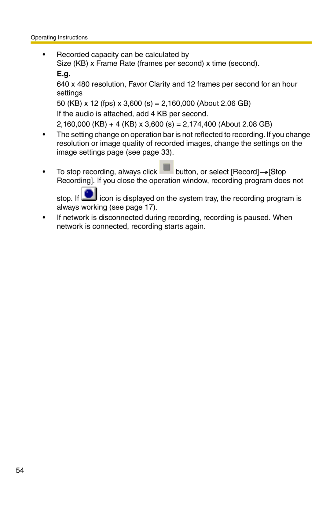 Panasonic BB-HNP11A operating instructions Operating Instructions 