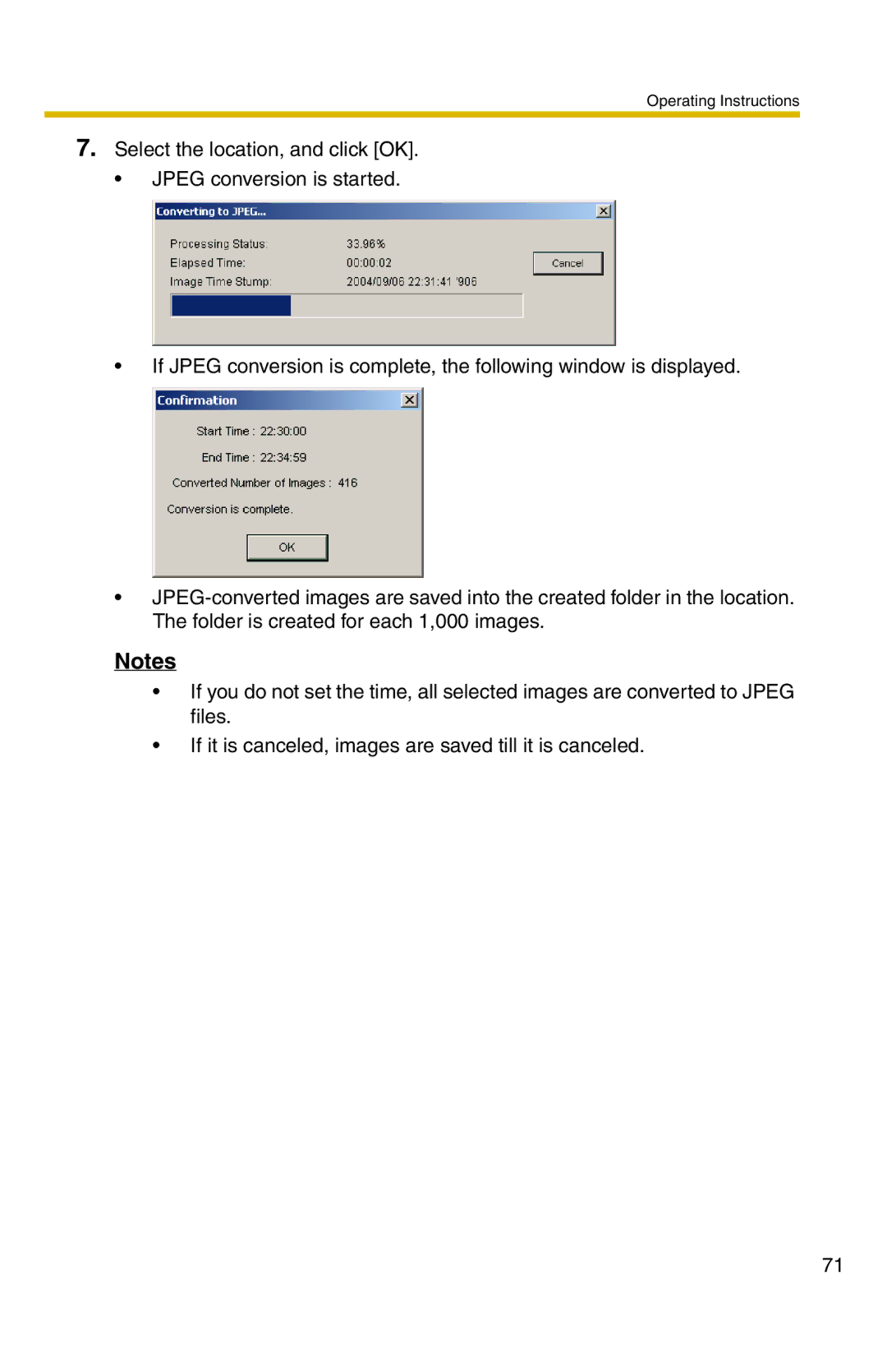 Panasonic BB-HNP11A operating instructions Operating Instructions 