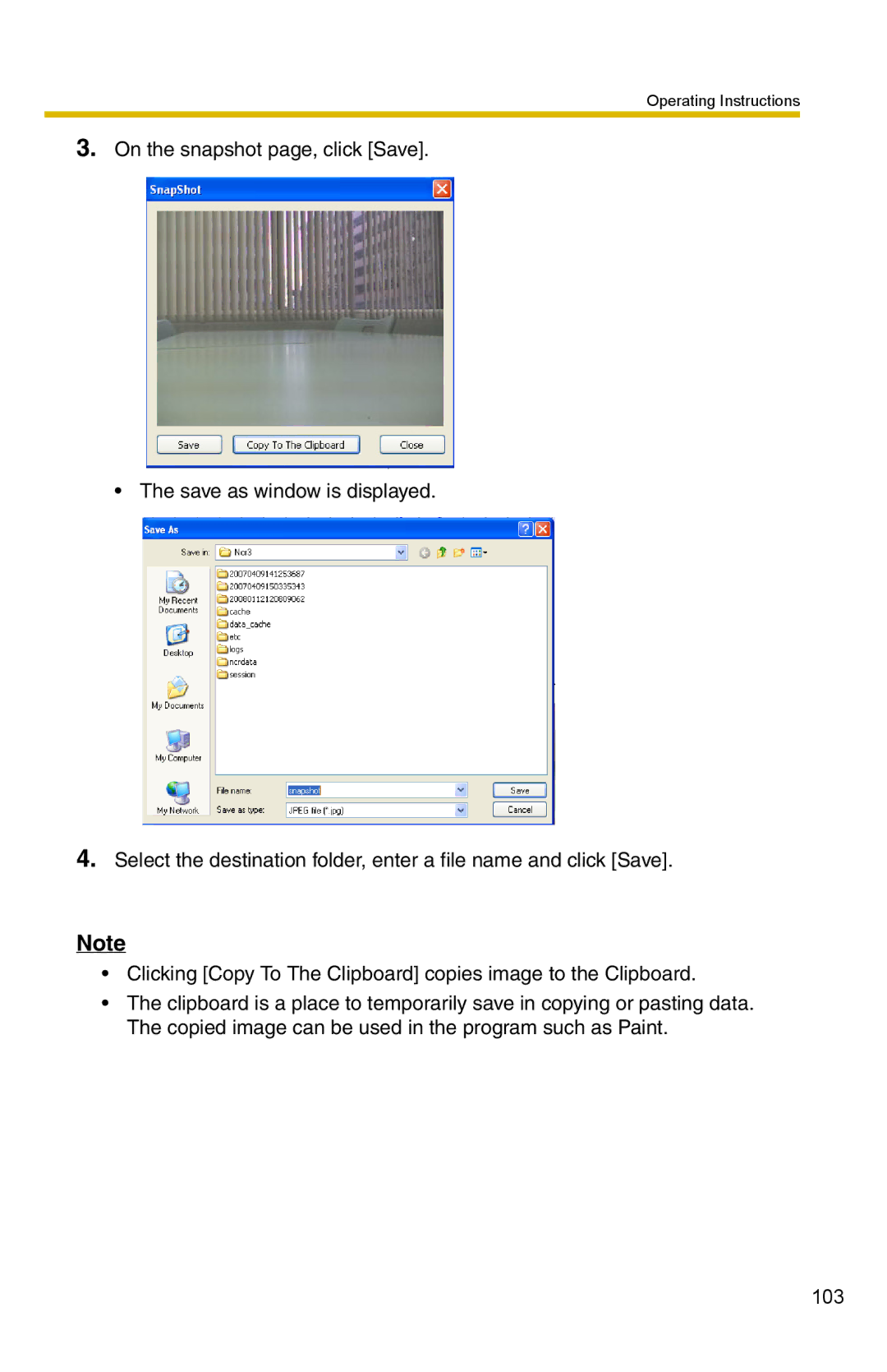 Panasonic BB-HNP15 operating instructions Operating Instructions 