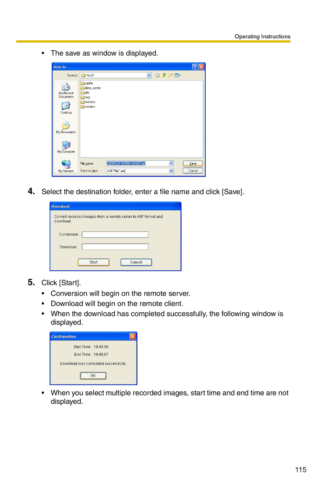 Panasonic BB-HNP15 operating instructions Operating Instructions 