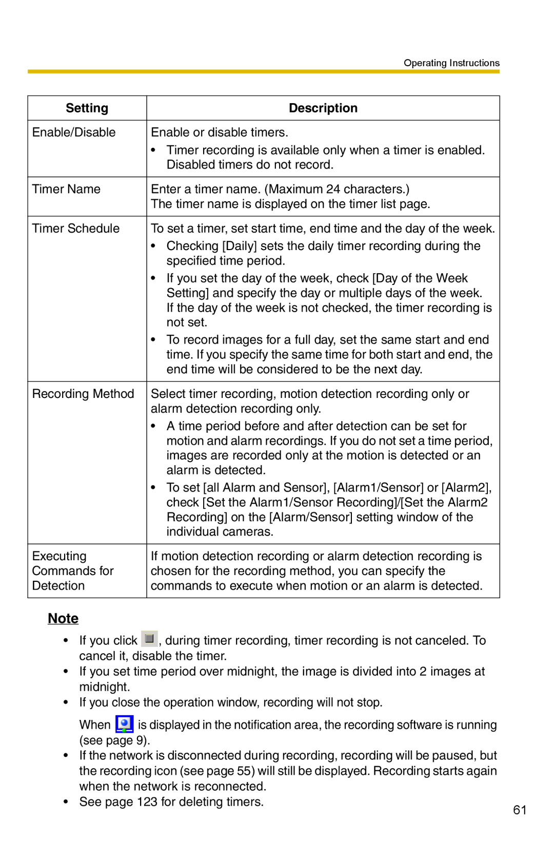 Panasonic BB-HNP15 operating instructions Checking Daily sets the daily timer recording during 