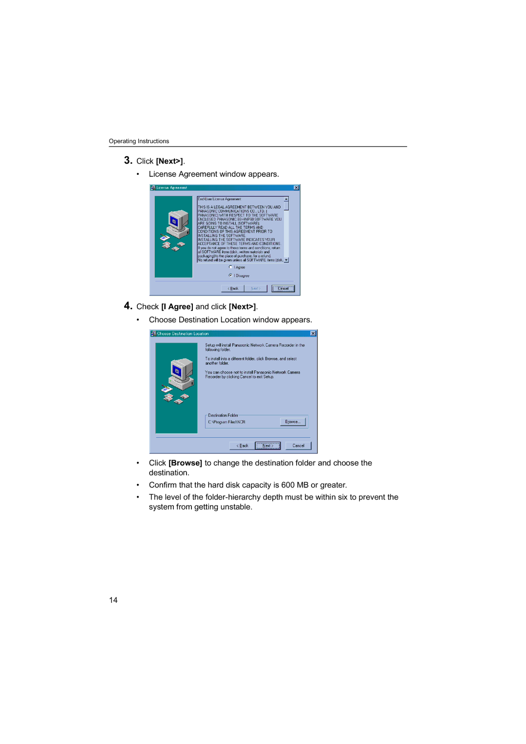 Panasonic BB-HNP60 operating instructions Operating Instructions 