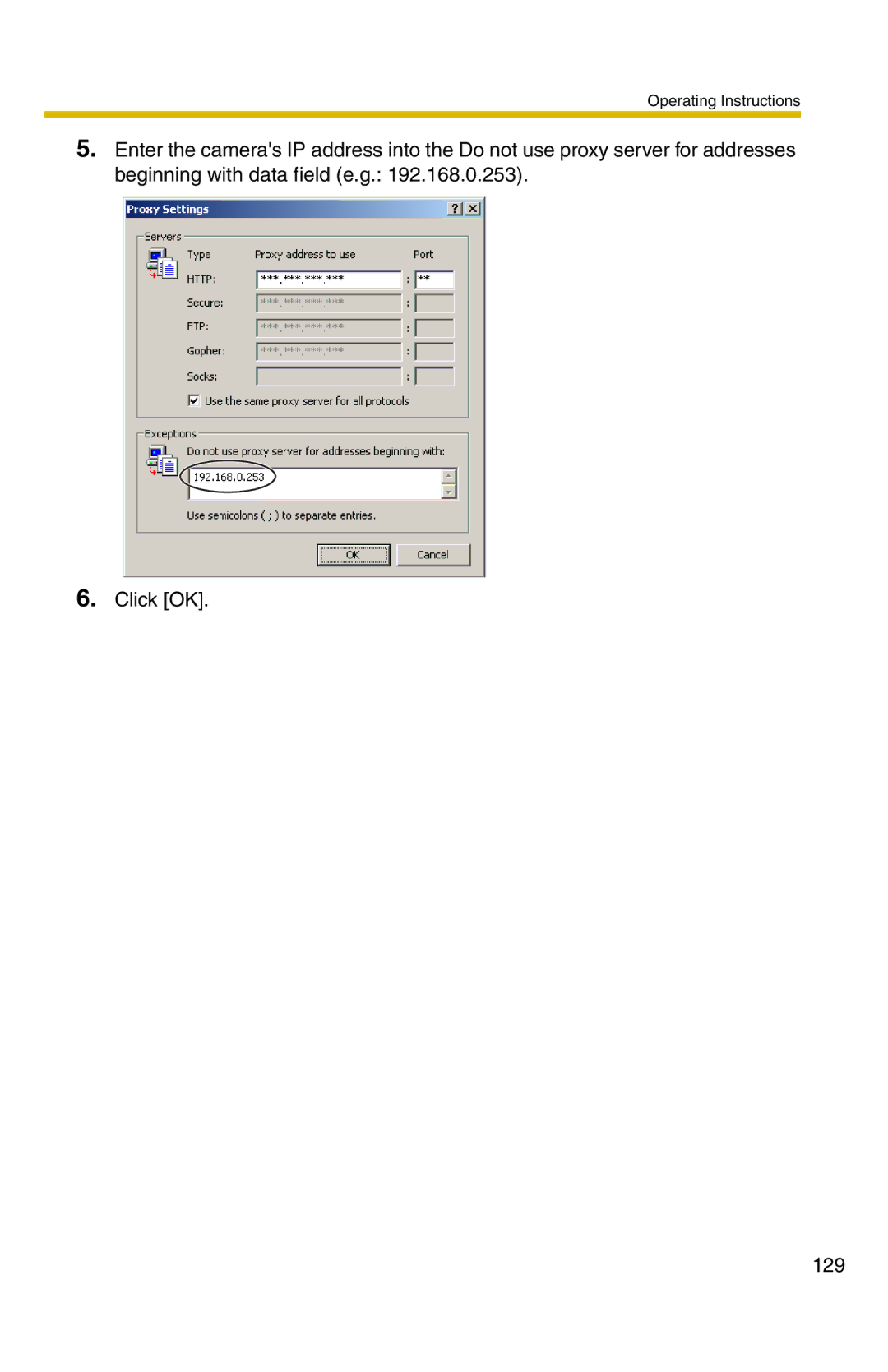 Panasonic BL-C1 operating instructions Operating Instructions 