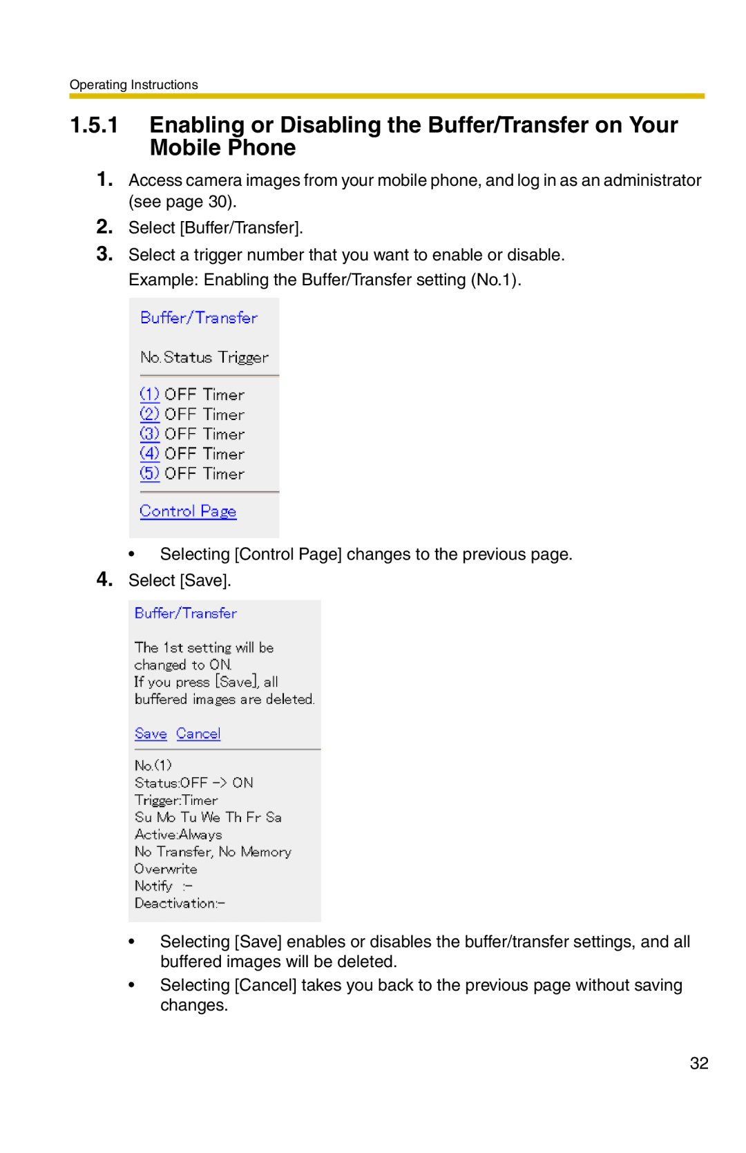 Panasonic BL-C1 operating instructions Operating Instructions 