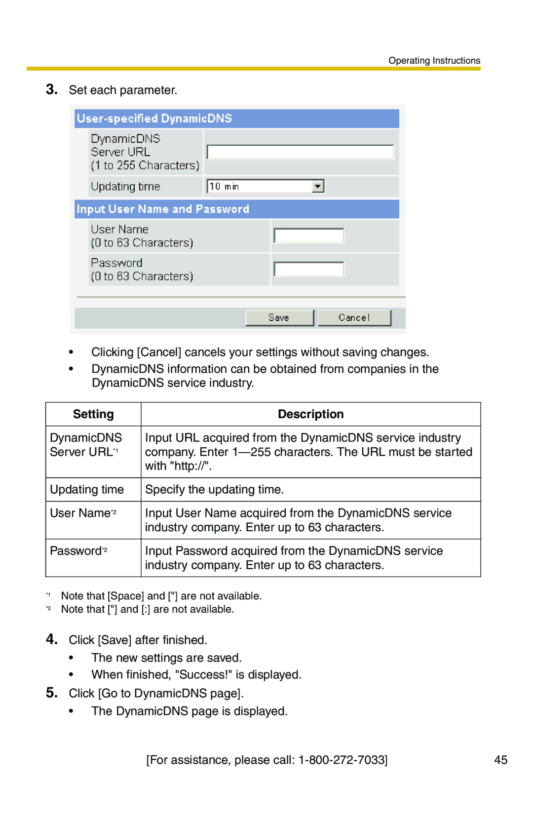 Panasonic BL-C20A, BL-C1A operating instructions With http 