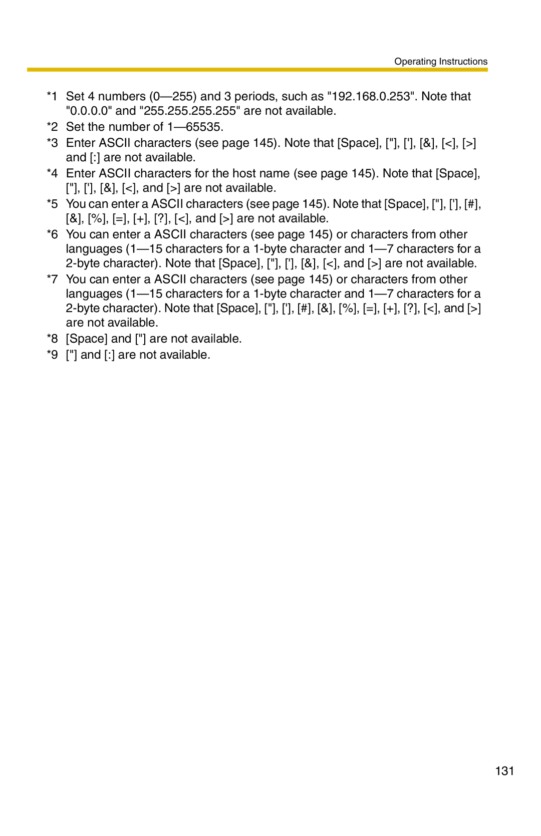 Panasonic BL-C20 operating instructions Operating Instructions 