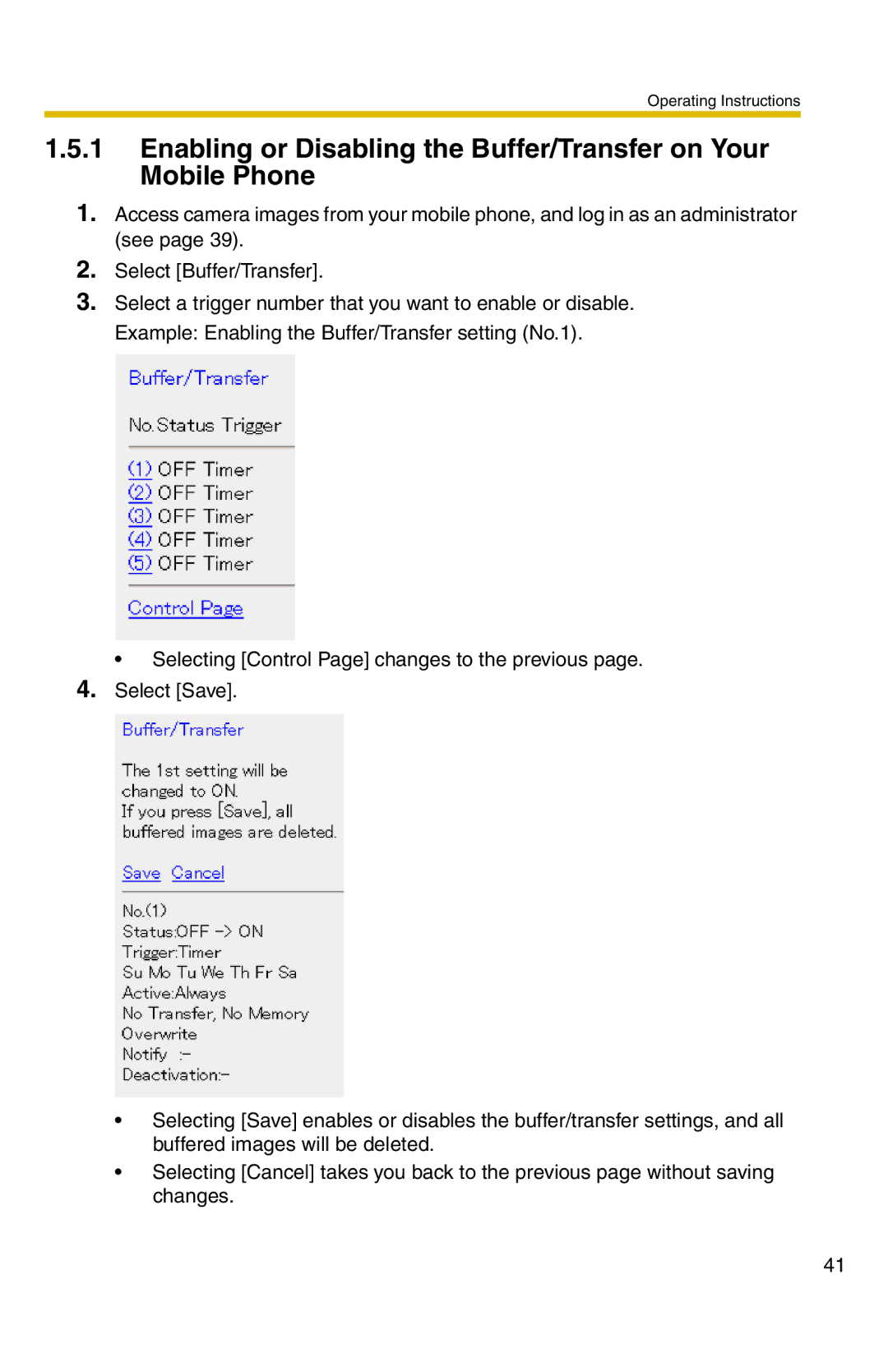 Panasonic BL-C20 operating instructions Operating Instructions 