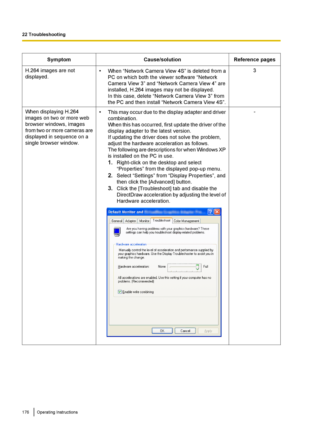 Panasonic BL-VT164W, BL-VP104W, BL-VP100 manual Operating Instructions 