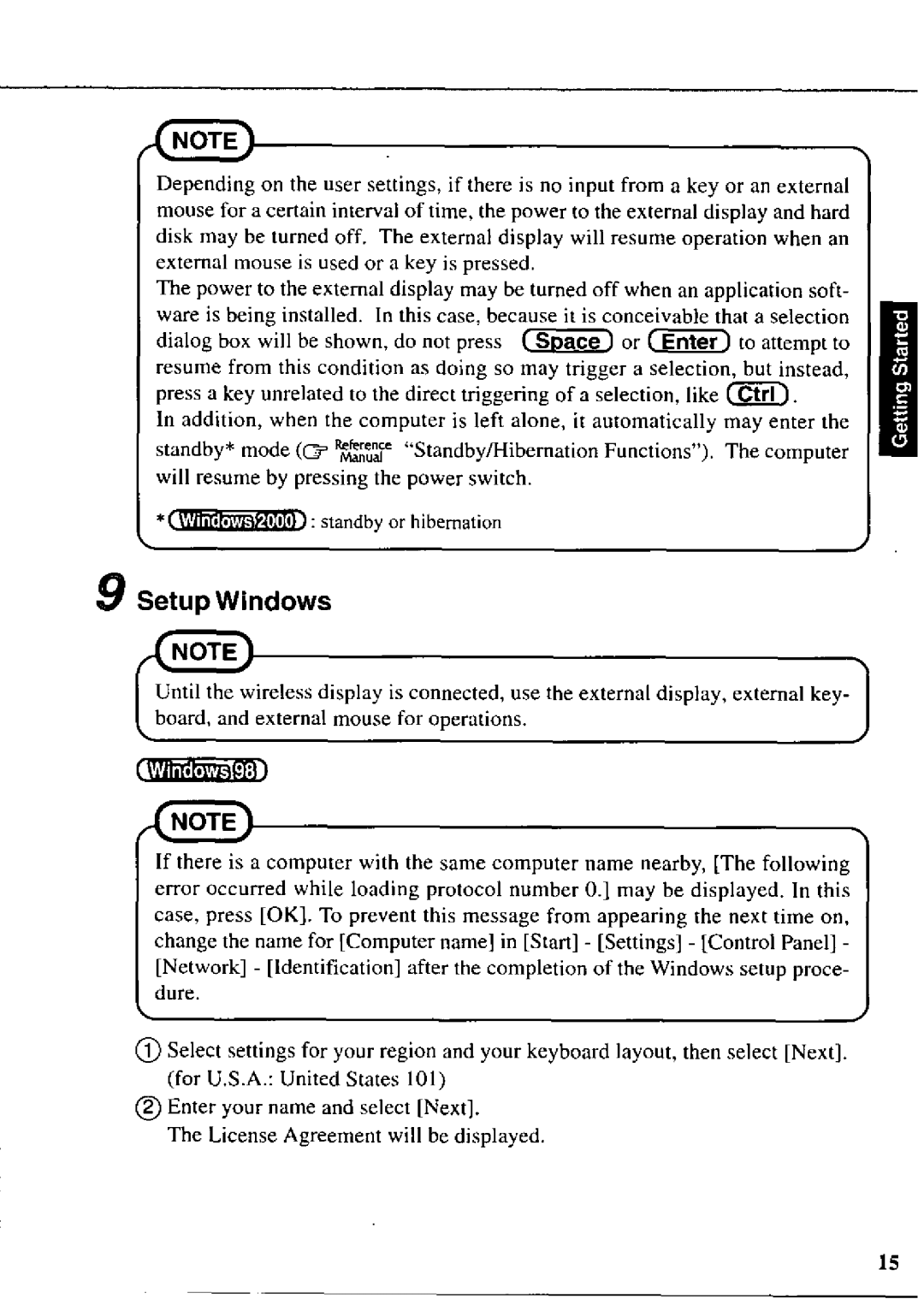 Panasonic CF-07 manual 