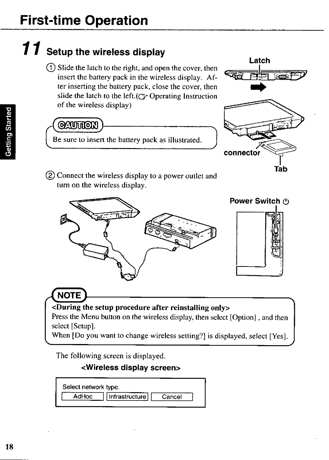 Panasonic CF-07 manual 