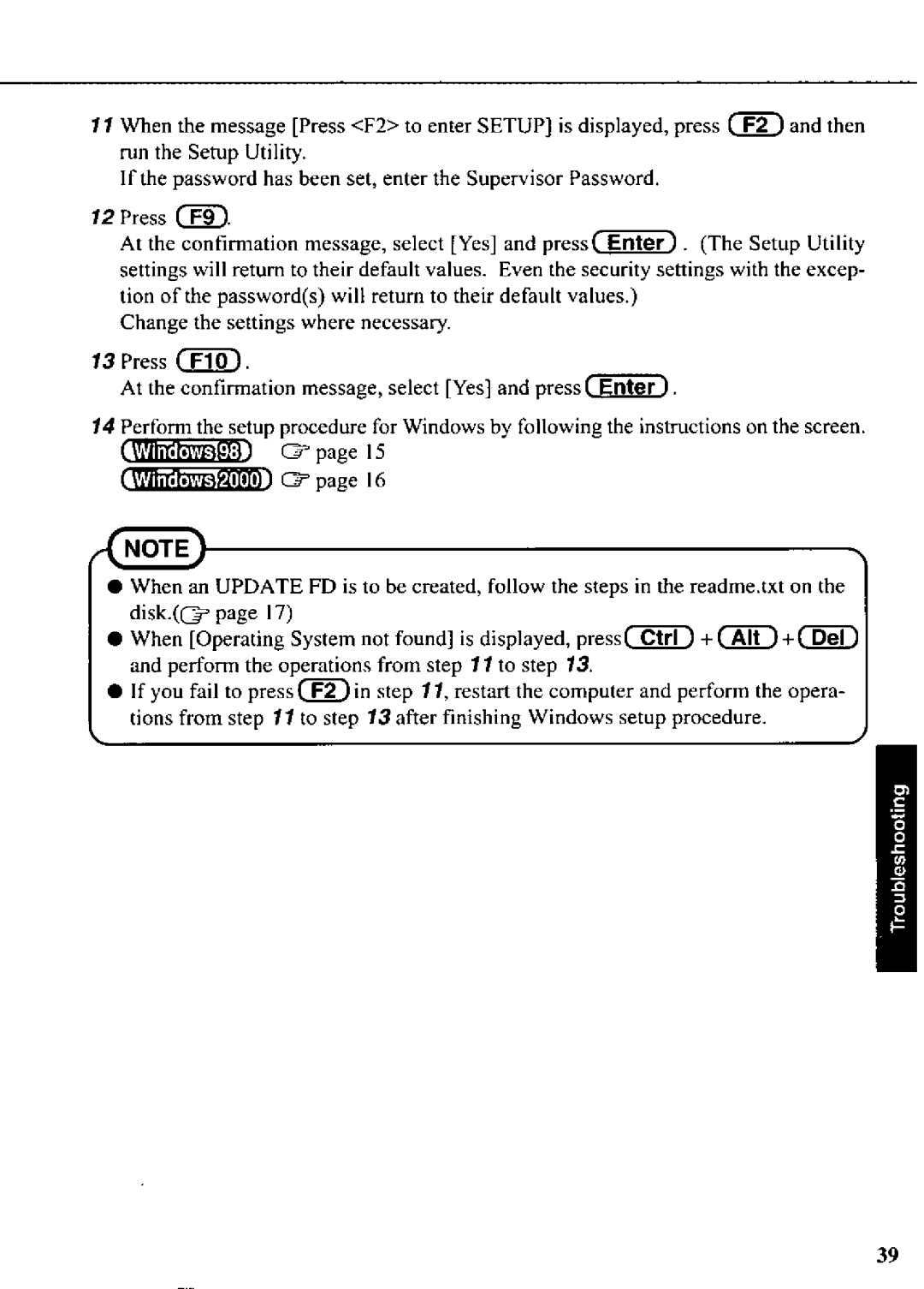 Panasonic CF-07 manual 