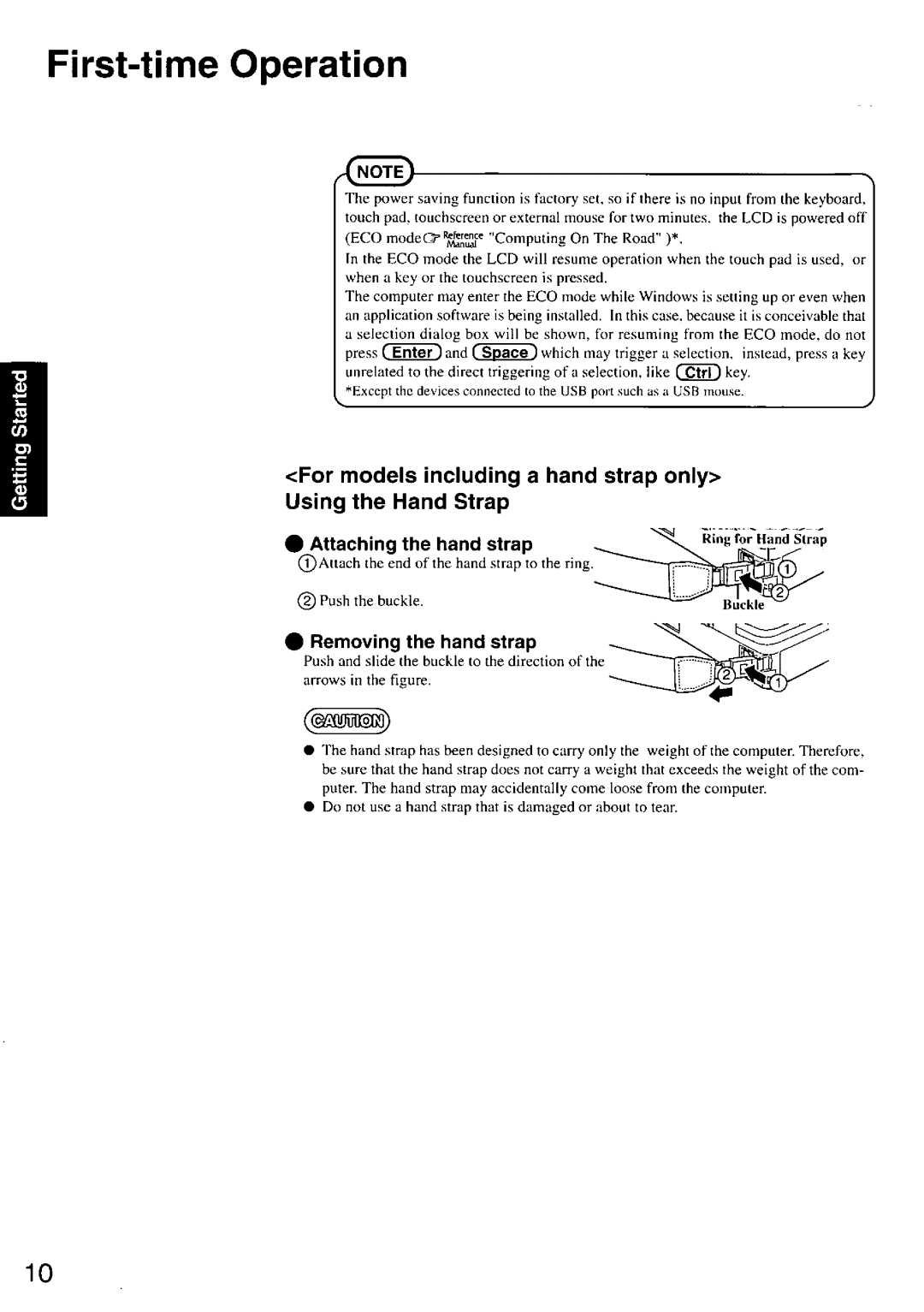 Panasonic CF-27 manual 