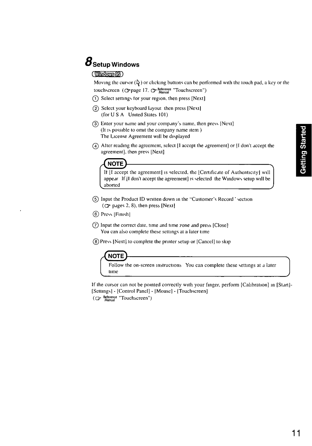 Panasonic CF-27 manual 