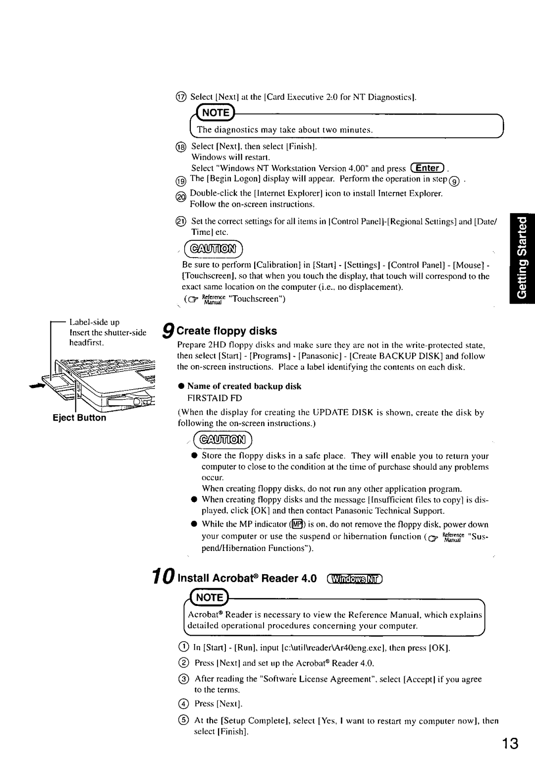 Panasonic CF-27 manual 