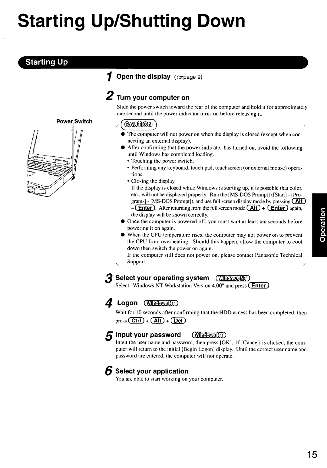 Panasonic CF-27 manual 