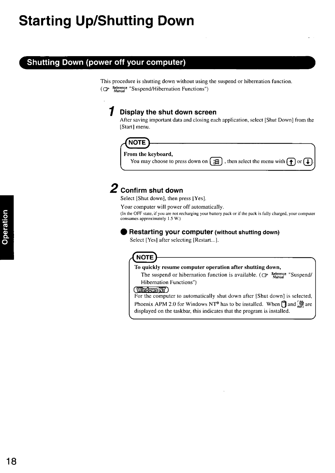 Panasonic CF-27 manual 