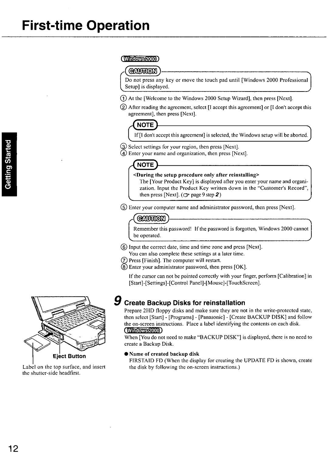 Panasonic CF-28 manual 