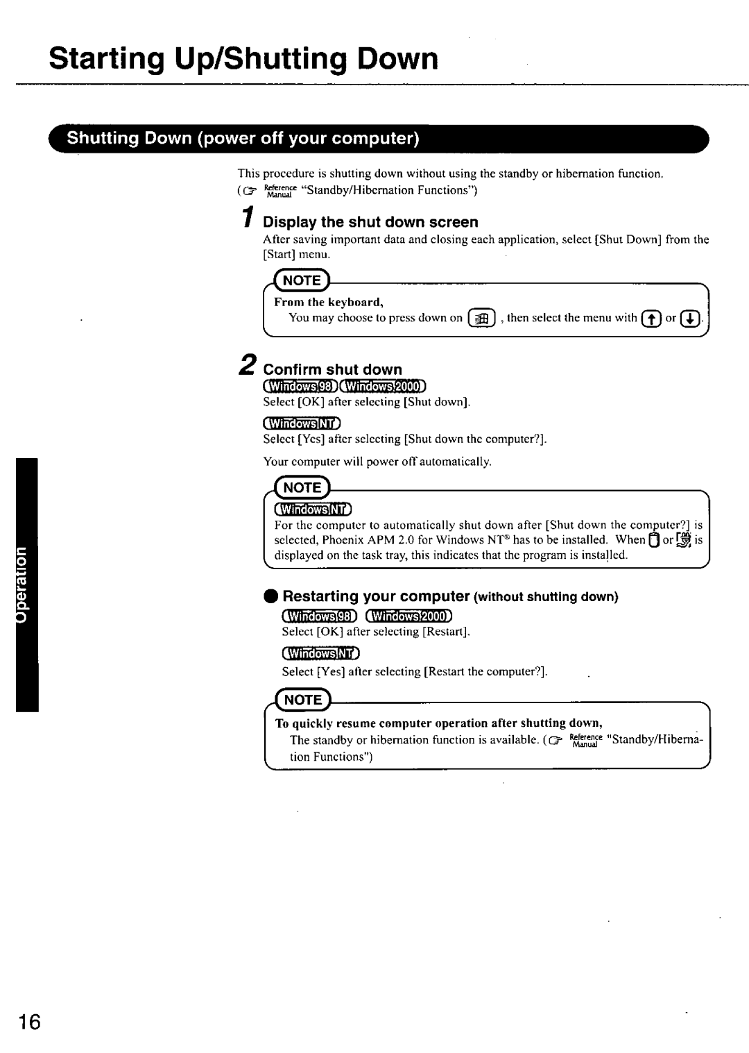 Panasonic CF-28 manual 