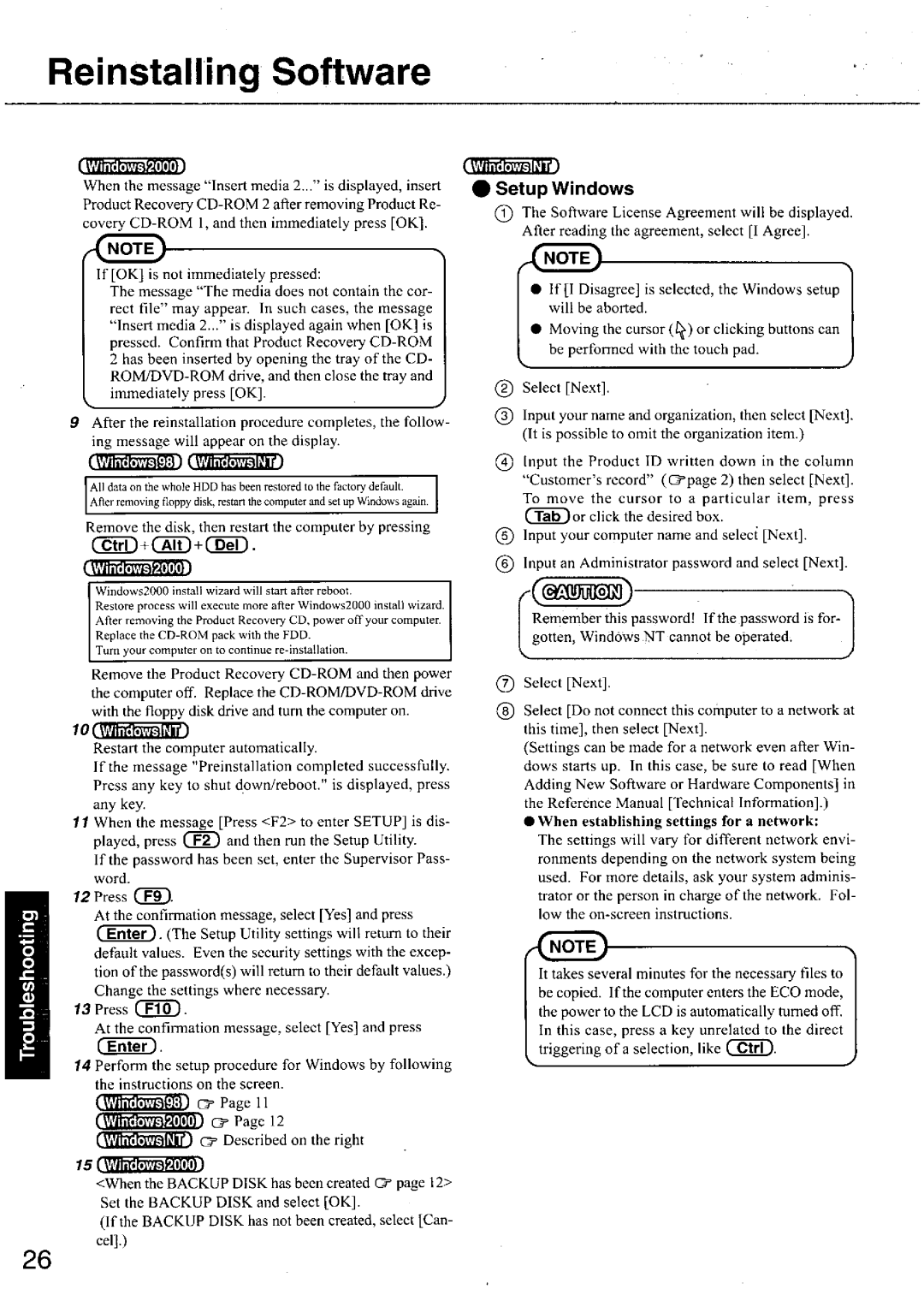 Panasonic CF-28 manual 