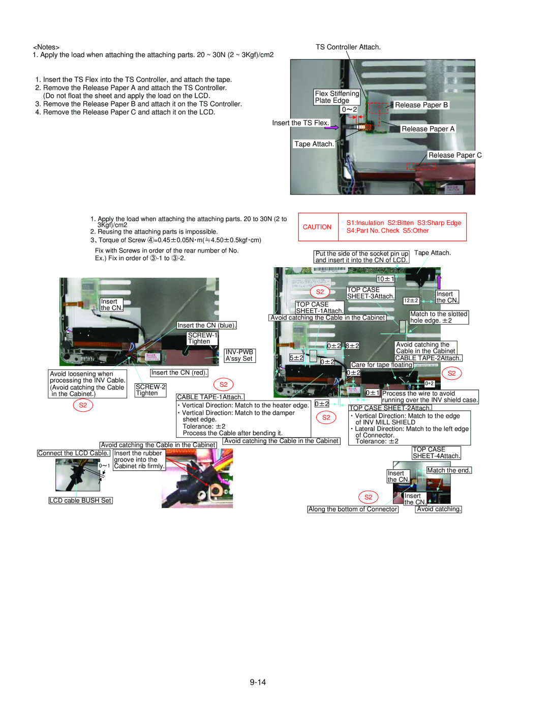 Panasonic CF-30KTPAXxM service manual TOP Case, Inv-Pwb 