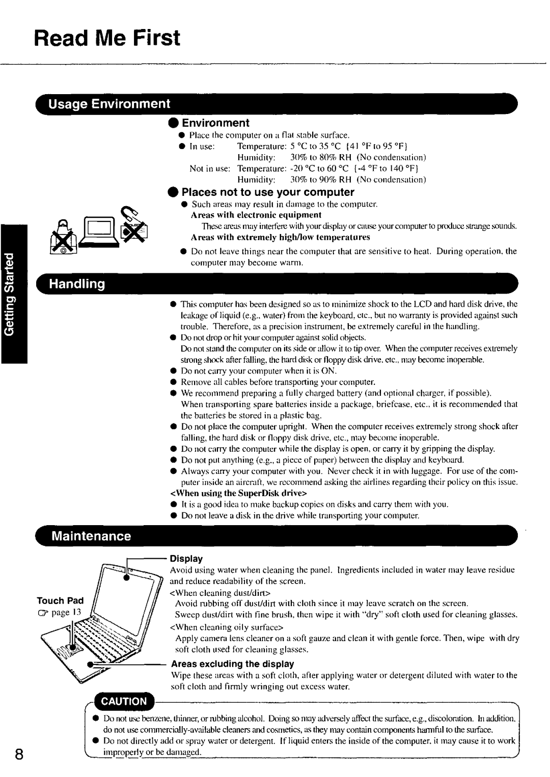 Panasonic CF-37 manual 