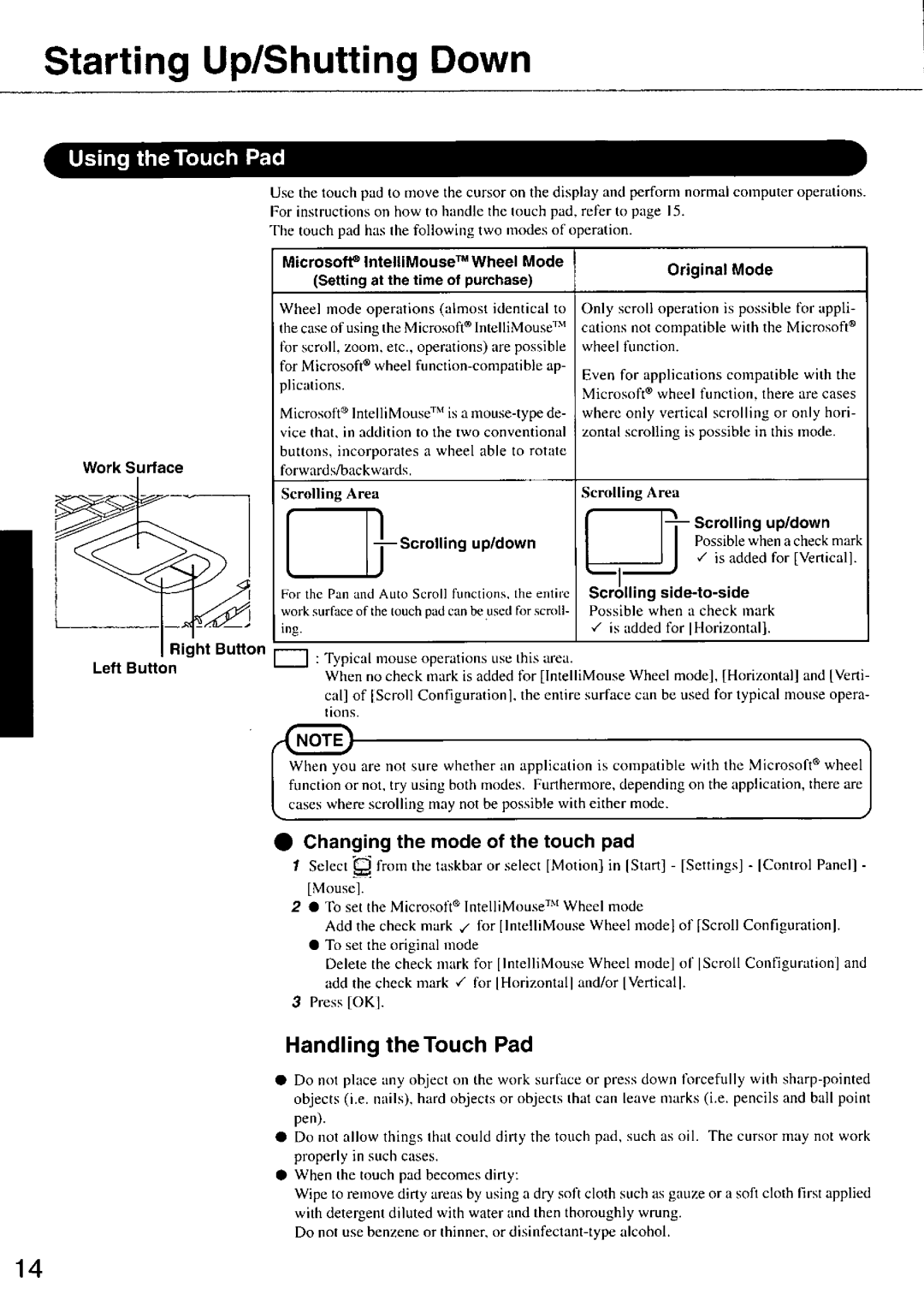 Panasonic CF-47 manual 