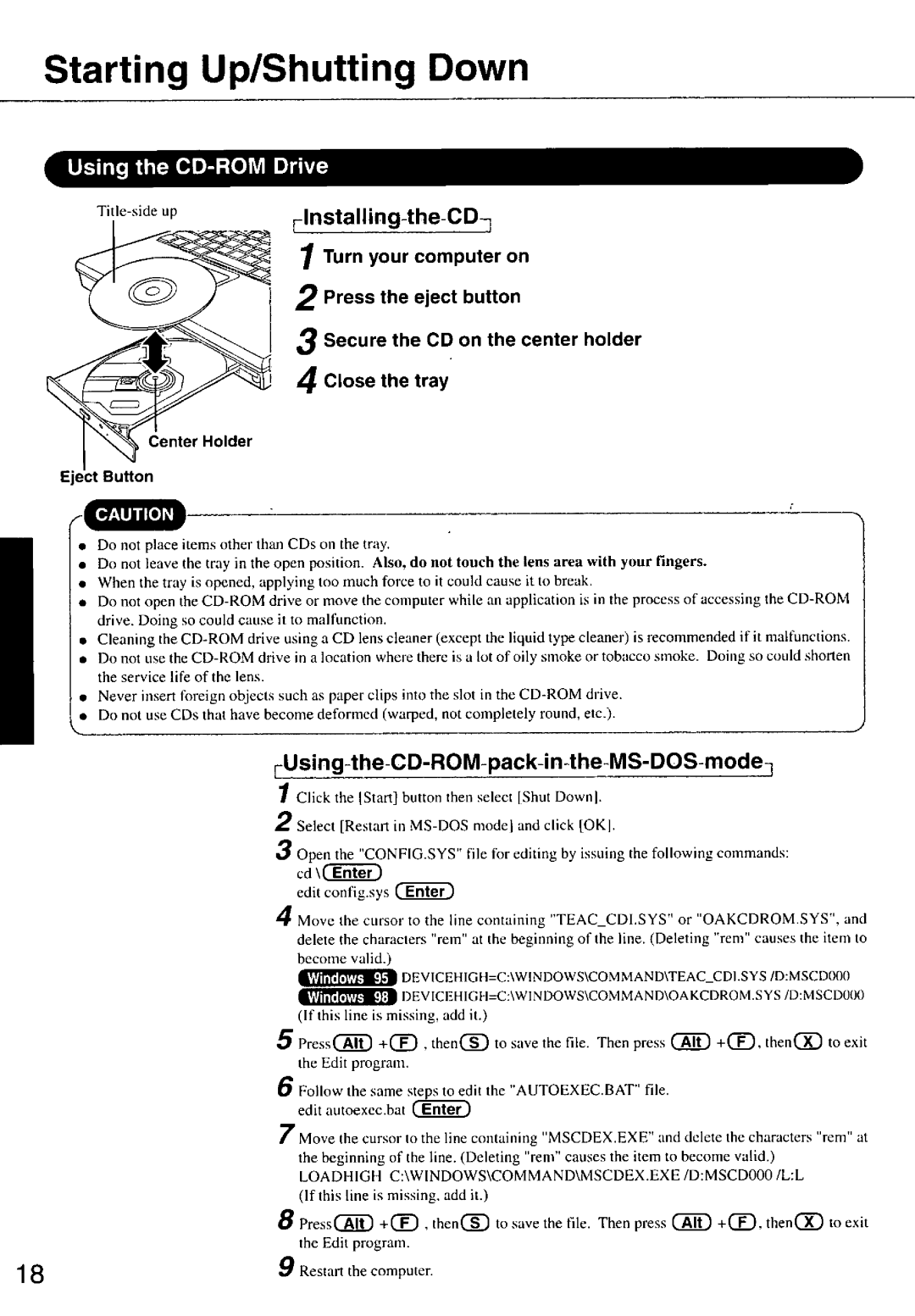 Panasonic CF-47 manual 