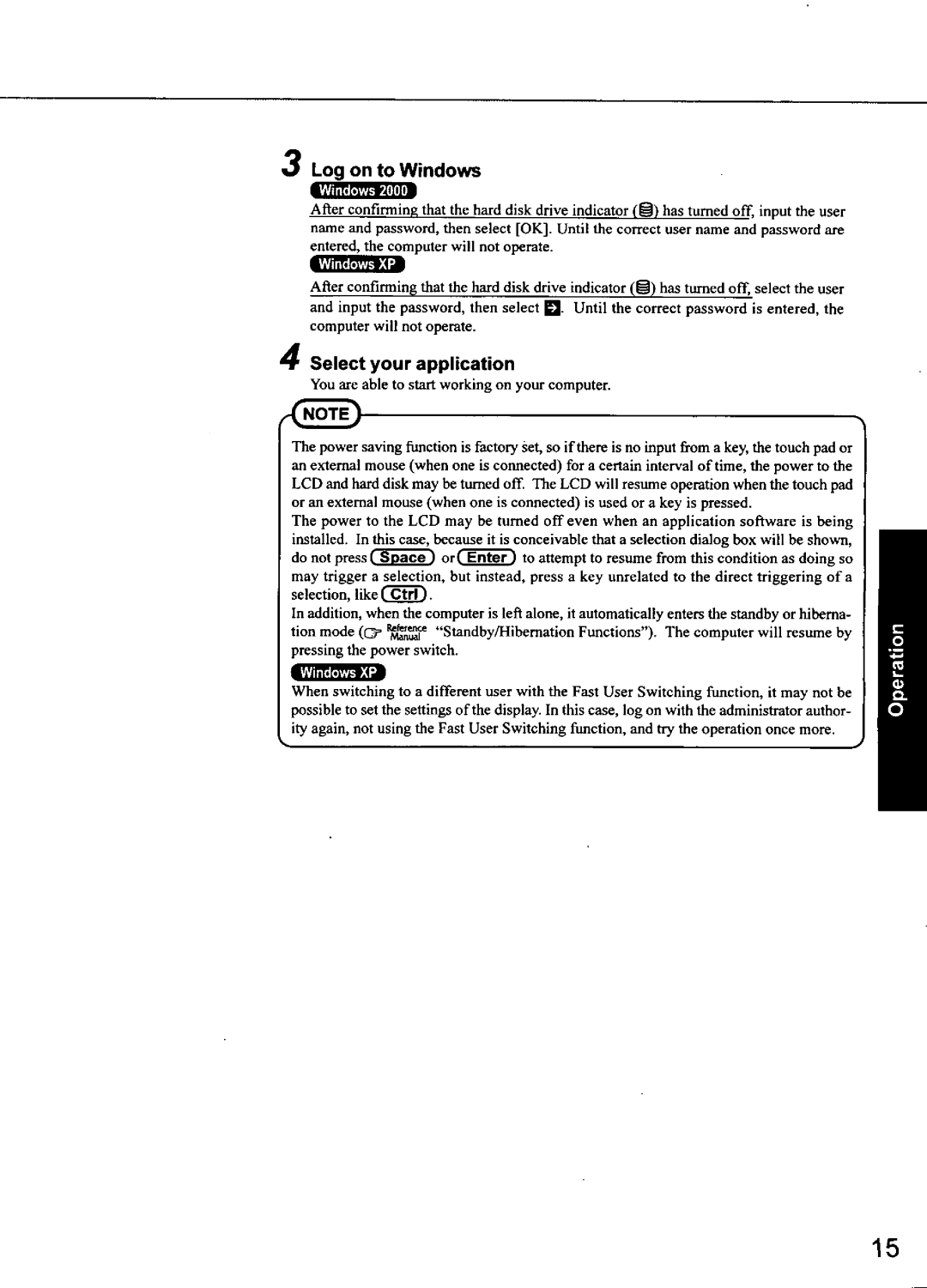 Panasonic CF-48 Series manual 