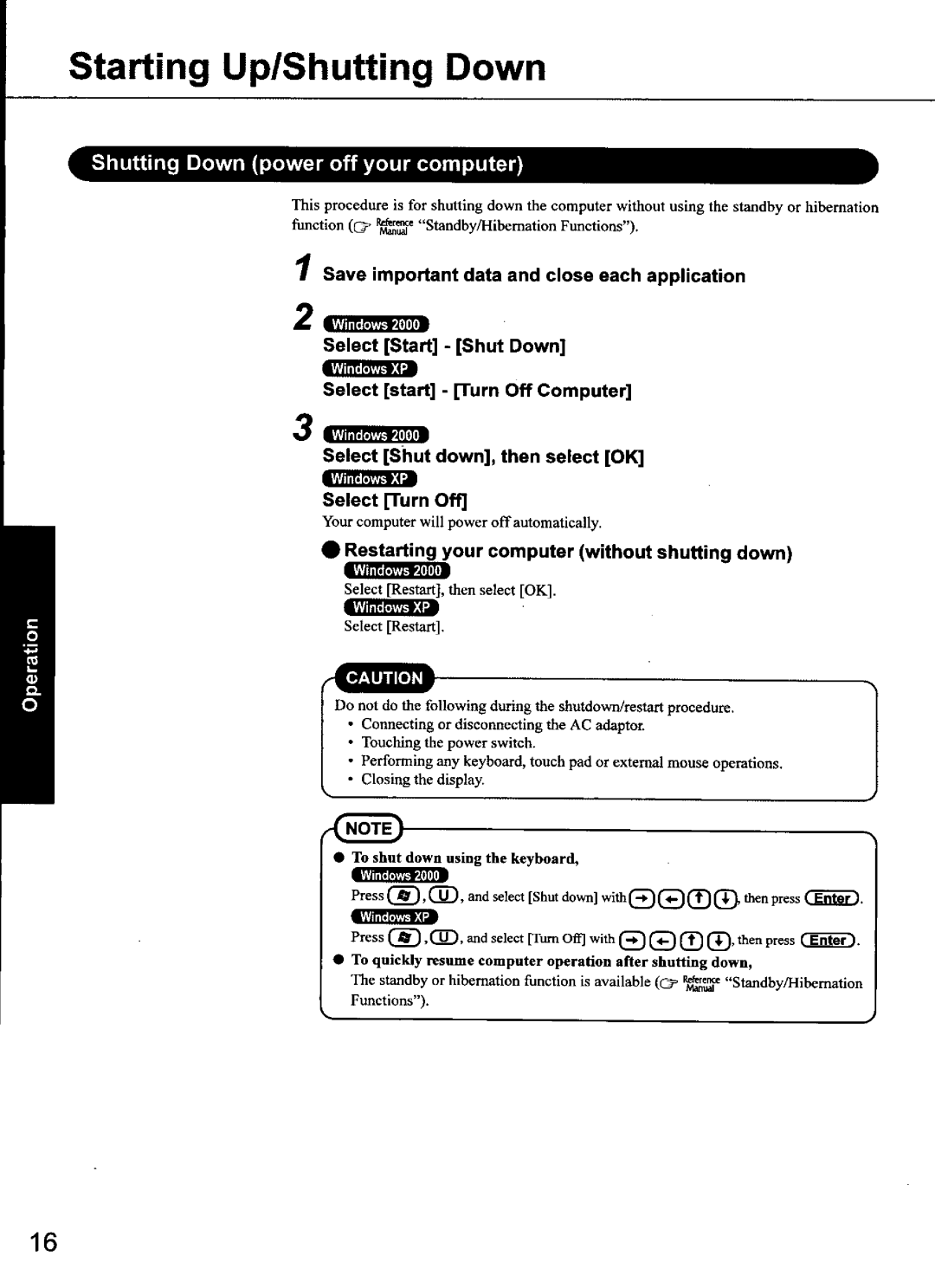 Panasonic CF-48 Series manual 