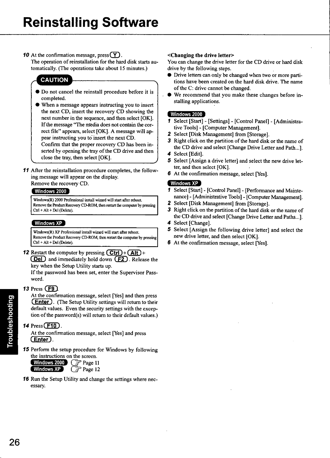 Panasonic CF-48 Series manual 