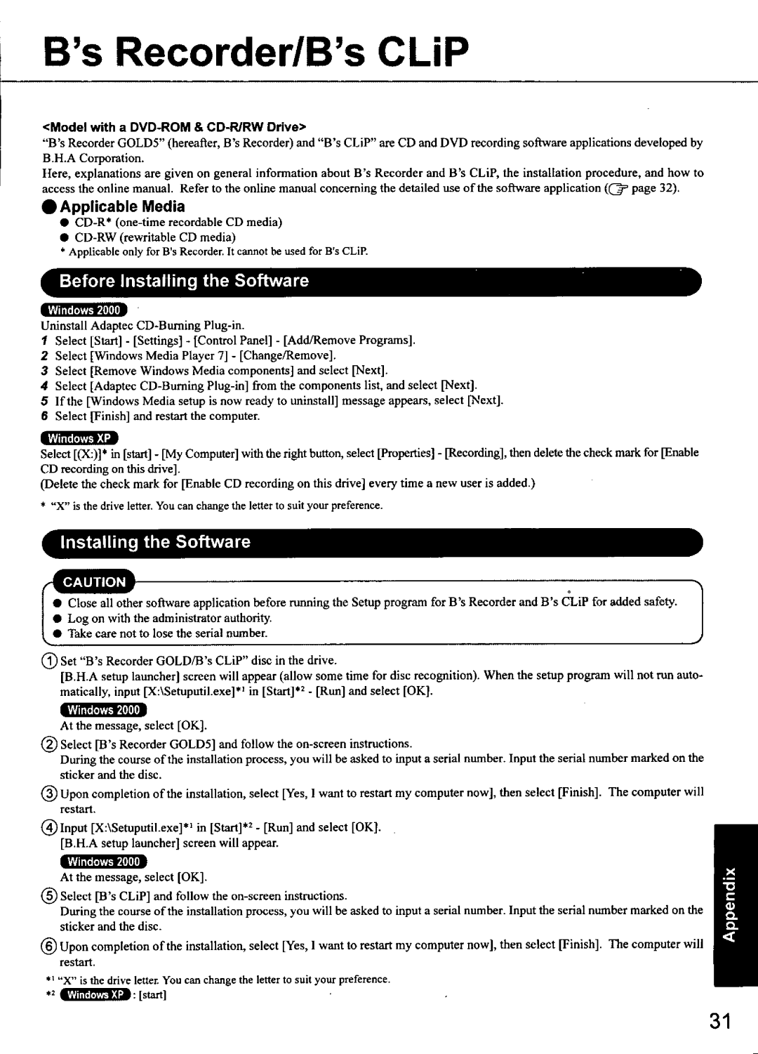 Panasonic CF-48 Series manual 