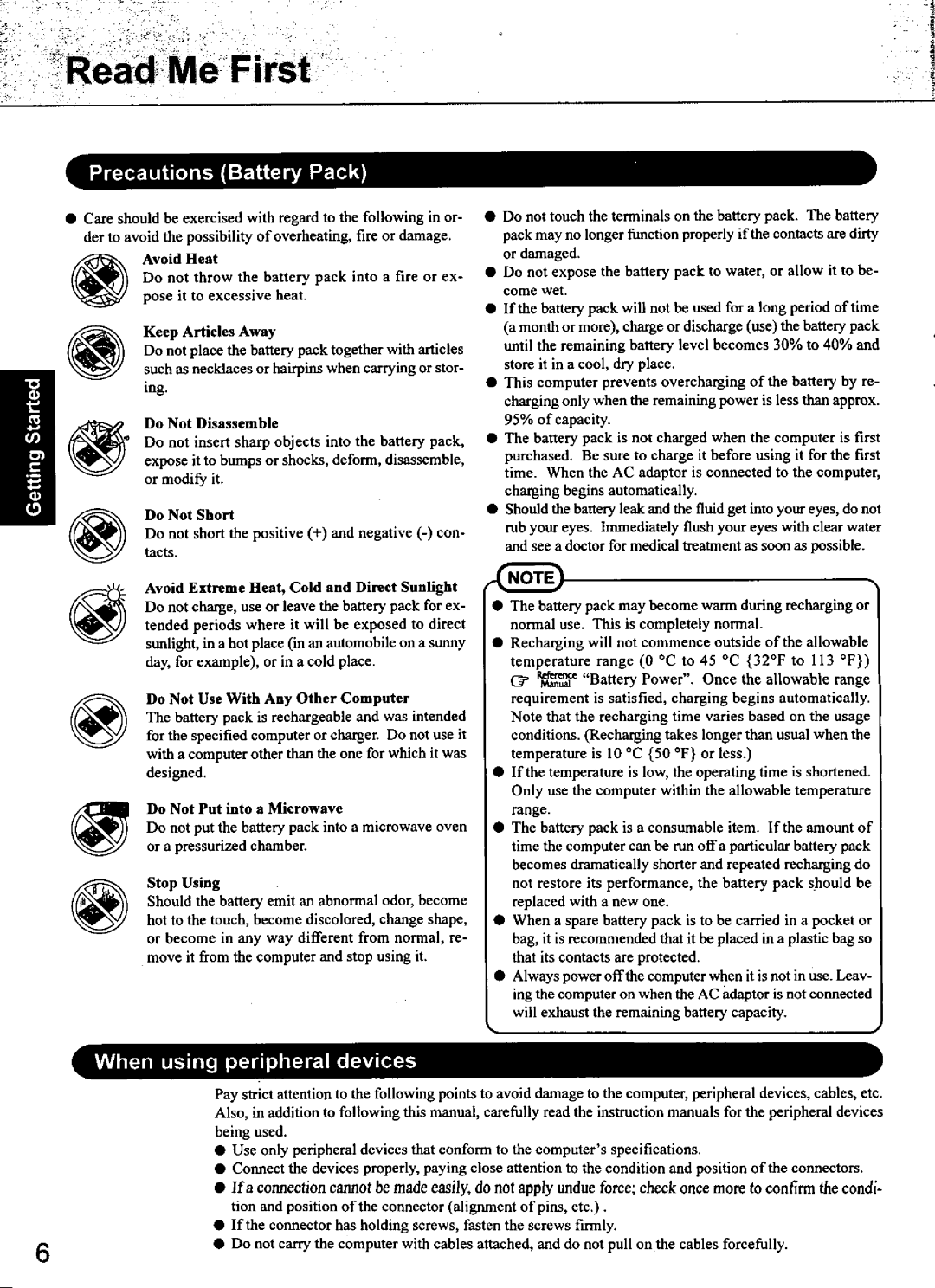 Panasonic CF-48 Series manual 