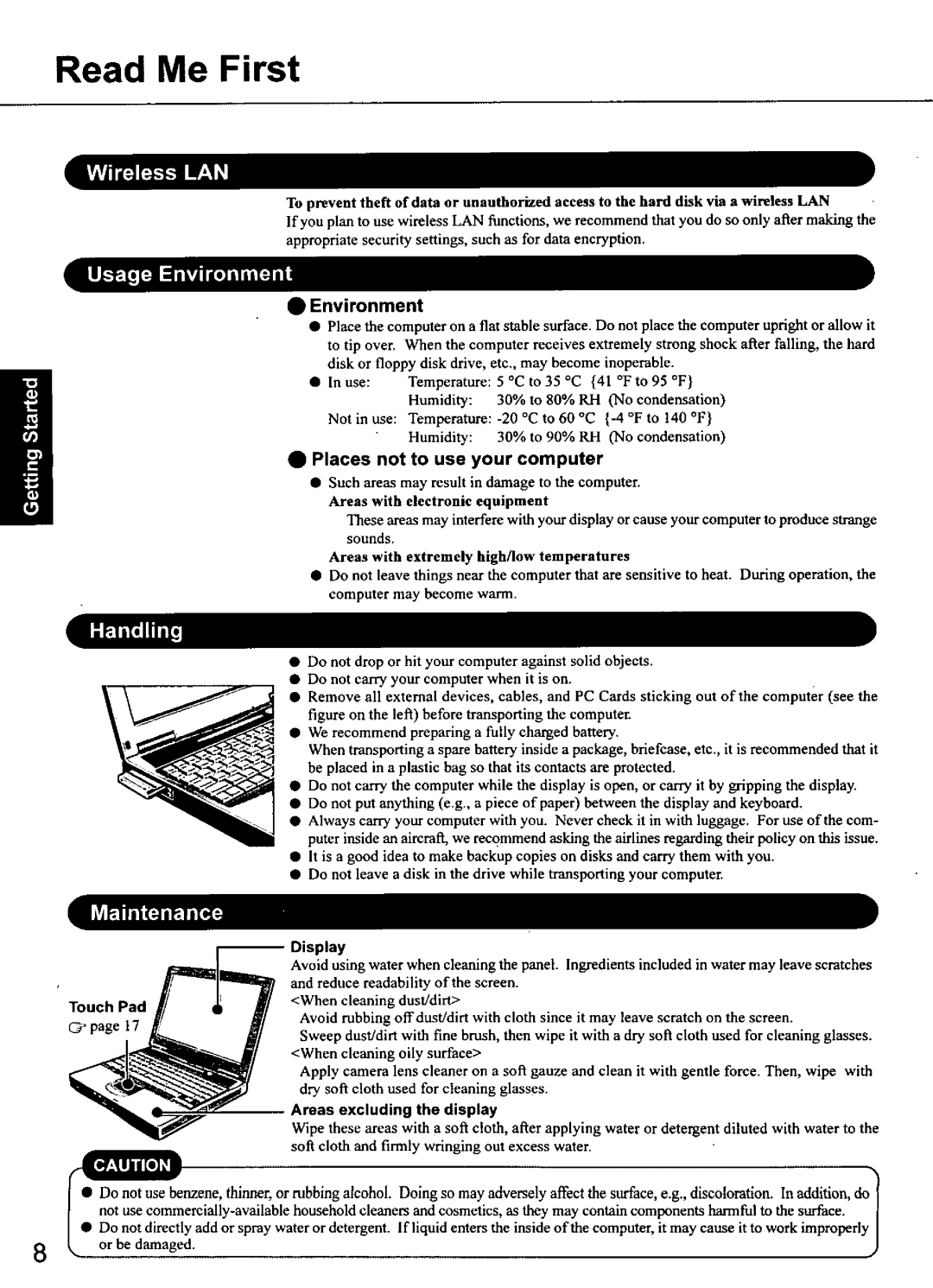 Panasonic CF-48 Series manual 