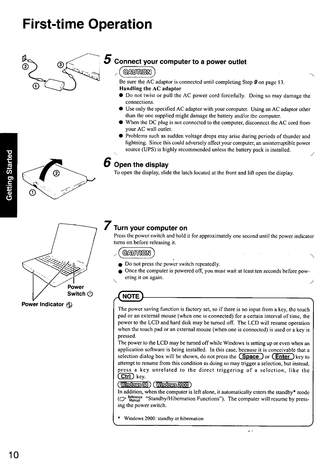 Panasonic CF-48 manual 