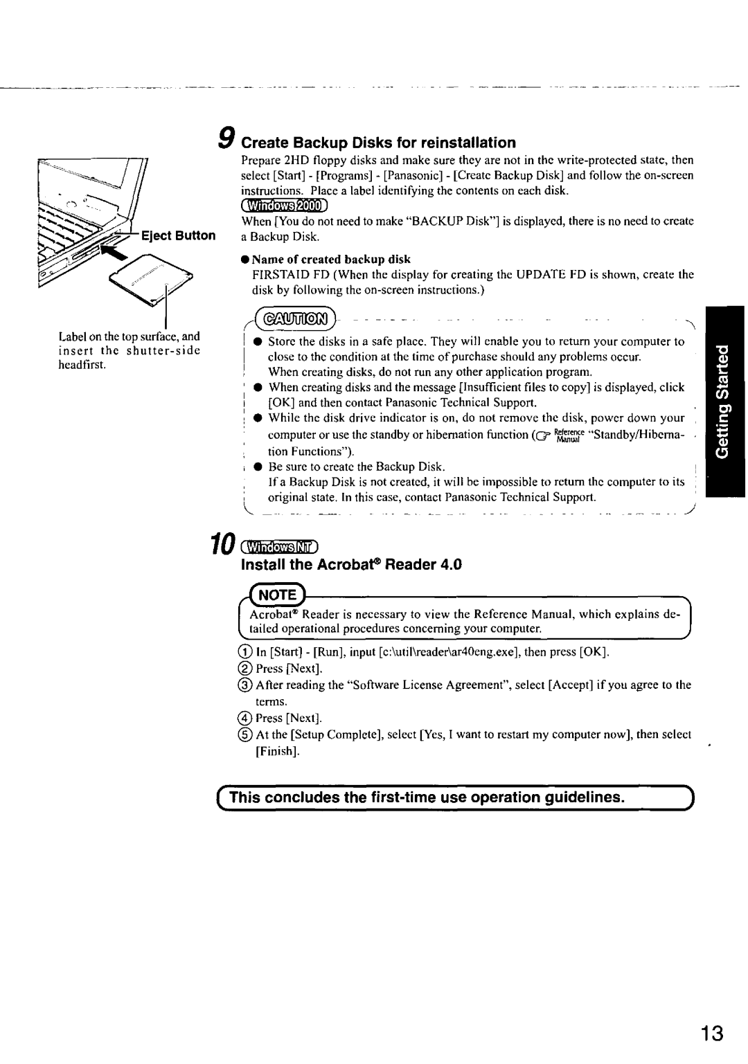 Panasonic CF-48 manual 