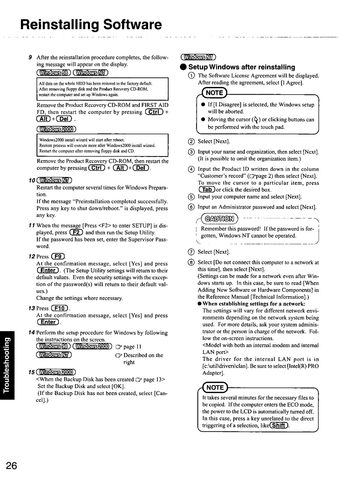 Panasonic CF-48 manual 