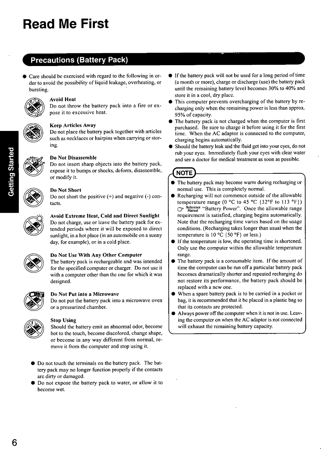 Panasonic CF-48 manual 