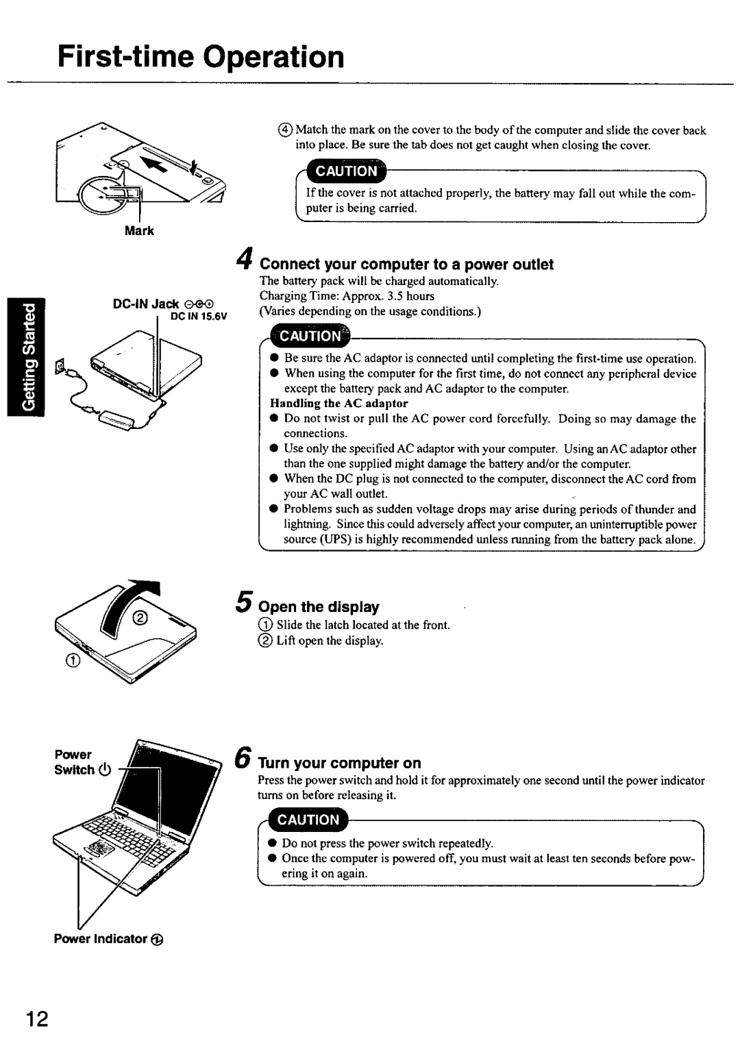 Panasonic CF-50 manual 