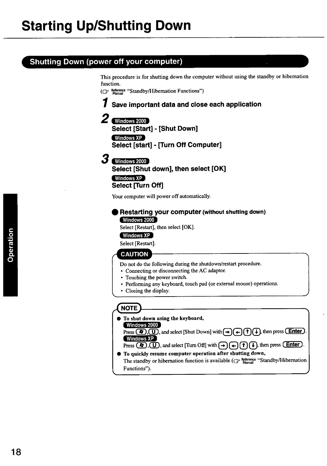 Panasonic CF-50 manual 