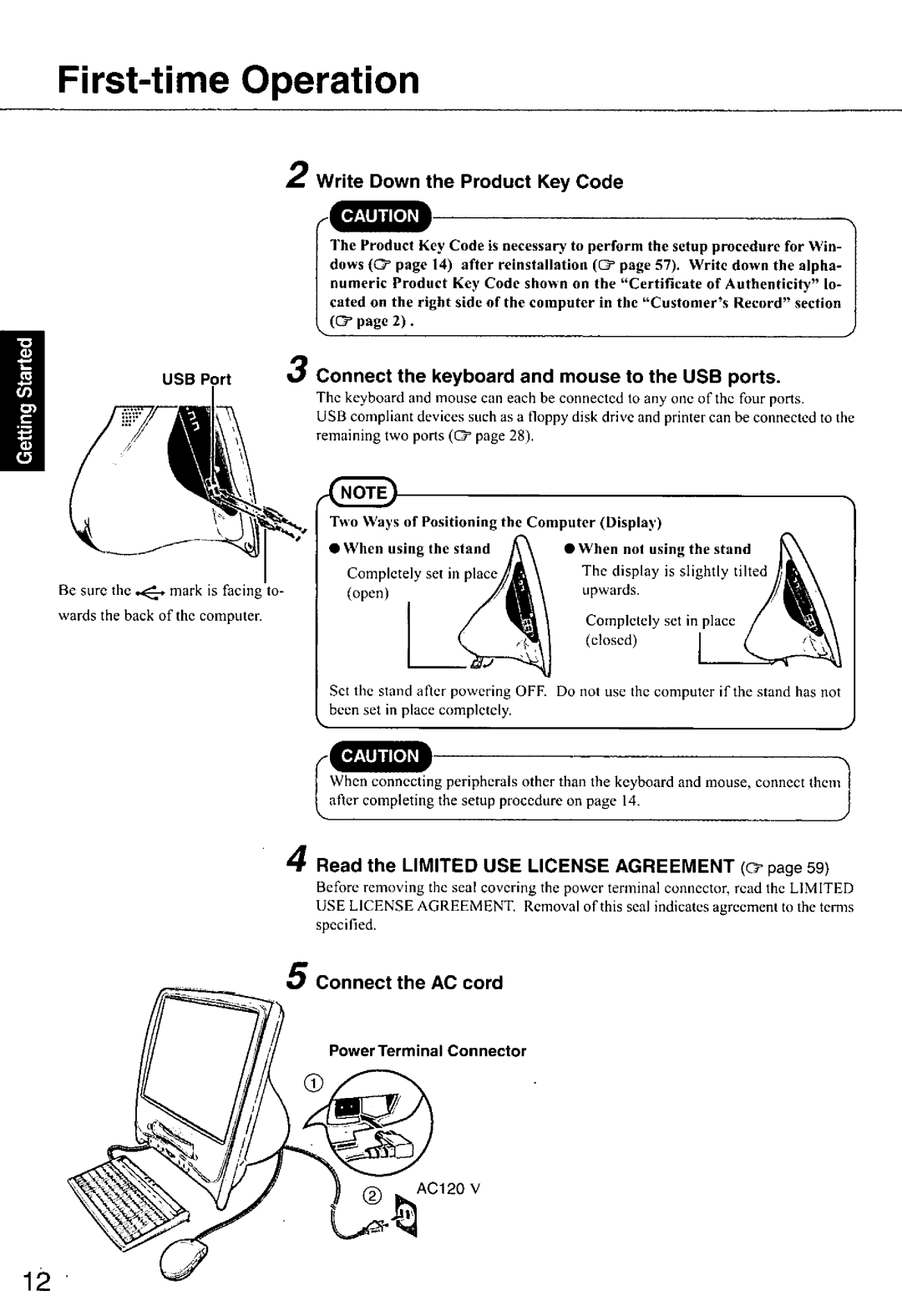 Panasonic CF-E1M manual 